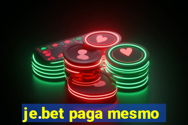 je.bet paga mesmo